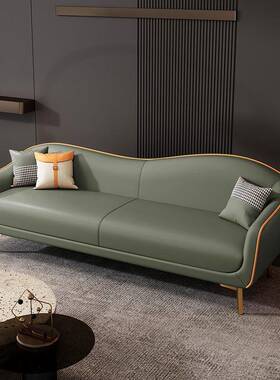 猫客爪皮小沙发小厅户简约双人三人位卧室65587出租房型沙发网红