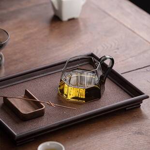 耐热玻璃配公道杯用茶家海EUC分茶器带手倒茶器日式 高档功夫茶柄