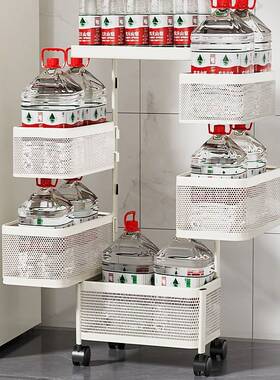 厨房小推车置物架层用夹缝落多地移多功能果蔬零动食收纳家A-5668