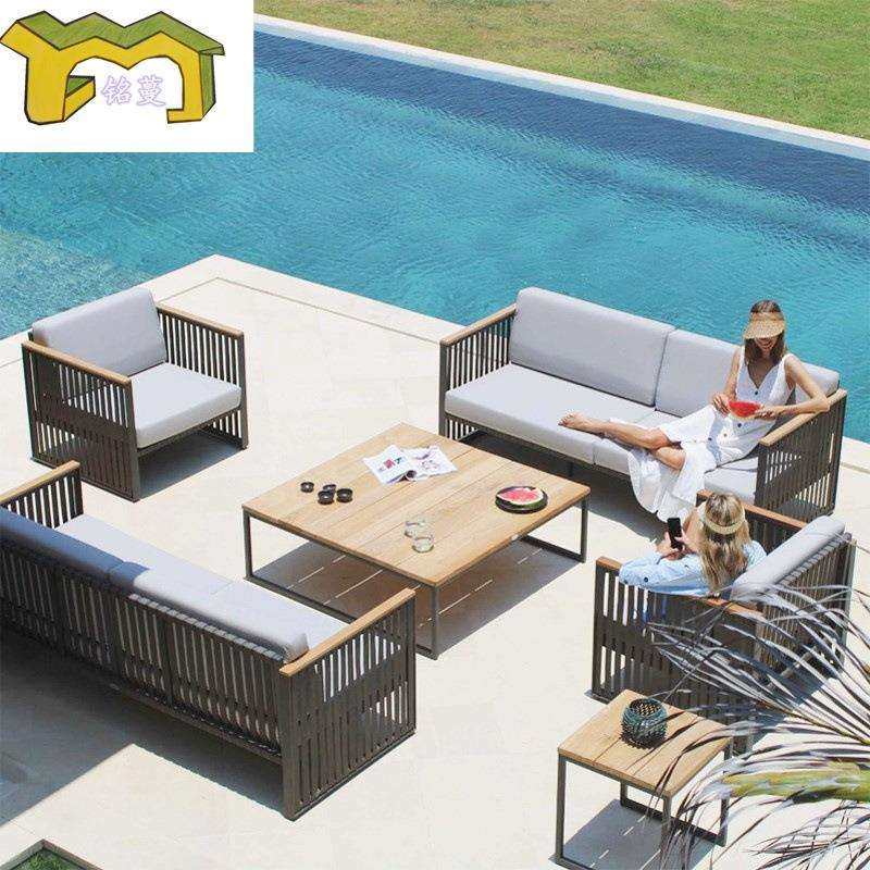 户外藤编沙发庭院别墅柚木实木休闲室外花园防水防晒藤椅露天露台,鲜花速递/花卉仿真/绿植园艺,割草机/草坪机,淘宝优惠券,粉丝福利购,淘宝优惠卷