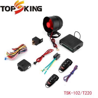 生产厂家供应单向汽车防盗报警器 CAR ALARM 12V车载改装用品