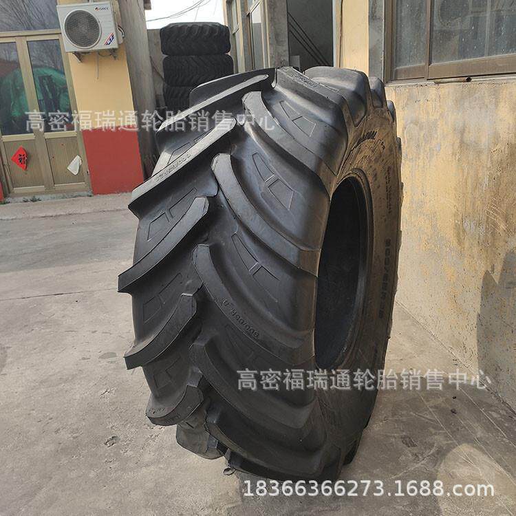 600/65R28大型农用拖拉机全钢子午线轮胎600-65R28耐磨人字轮胎