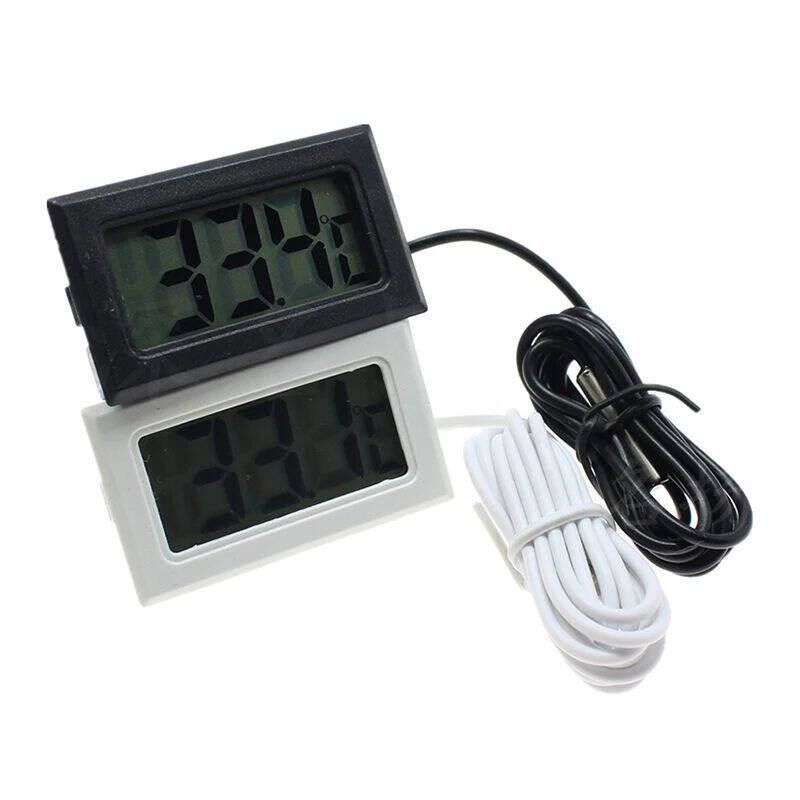 1~20PCS Mini LCD Digital Thermometer Aquarium Car Water Bath - 实物图