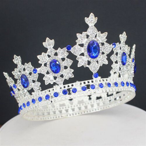 Crystal Queen King Tiaras and Crowns Bridal Diadem Women