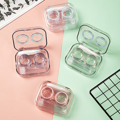 New Style Transparent Tweezers Suction Stick Container Set P