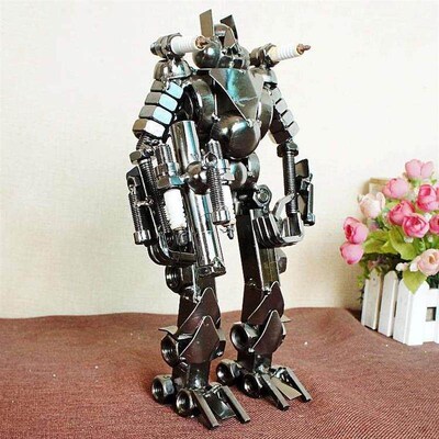 Megatron Robot Car Metal Handicraft Home Ornament Gift Y Ser