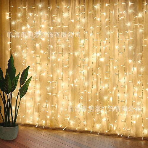 Led Light String 3*3m 300 Lights Curtain Light Remote Contro