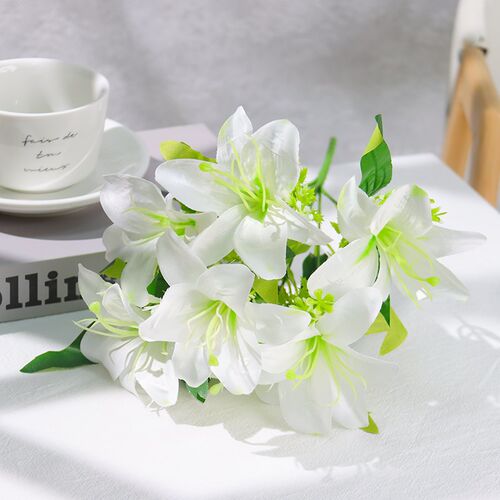 Artificial Flowers  7 Heads Wedding Party Visiting Patient G
