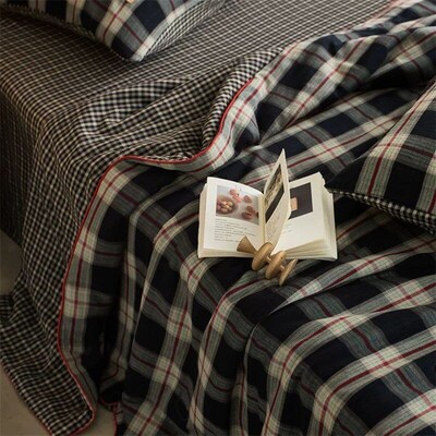 Cotton Bedding Set Bed Sheet Bedcover Quilt Duvet Set single