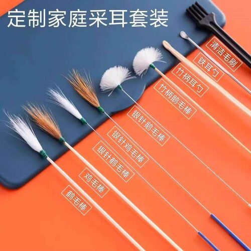 Professional Ear Cleaning Tool Set, including ear picks, dig