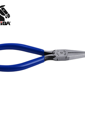 KEIB马牌电子尖嘴钳F-0无牙平口钳"/1mm方扁型尖咀钳夹持钳