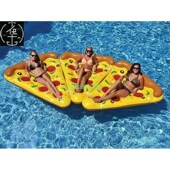 Float Beach Swimming Pizza Air Inflatable Pool Tubes Slice
