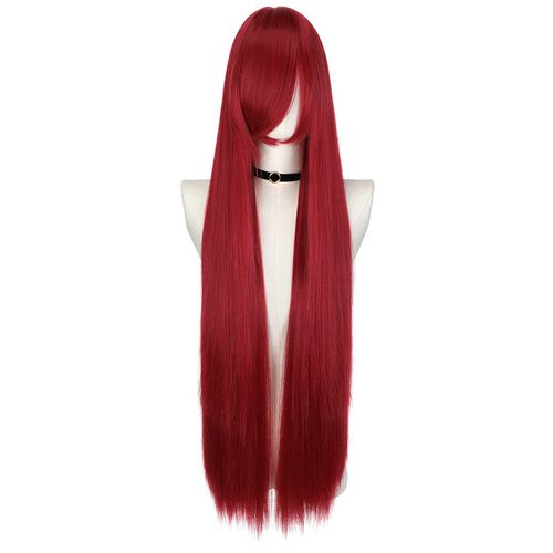 Multi-purpose Cos Wig Long Bangs 1 Meter Long Straight 100cm