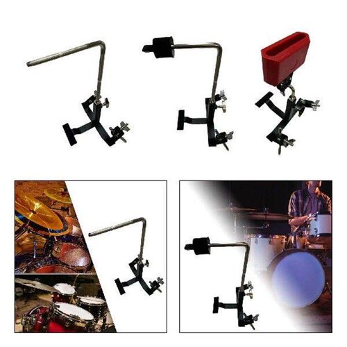 Cowbell Clamp Percussion Pedal Mount for Musical Instrument
