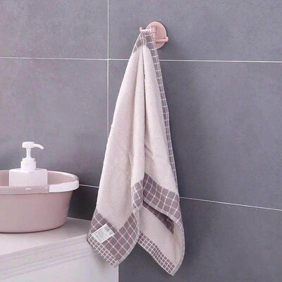 Traceless Adhesive Rotatable Hook for Kitchen and Bathroom W