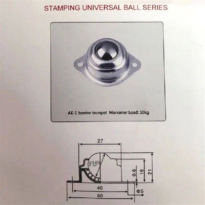 Universal Wheels Mini Swivel Casters 360 Degree Rotatable