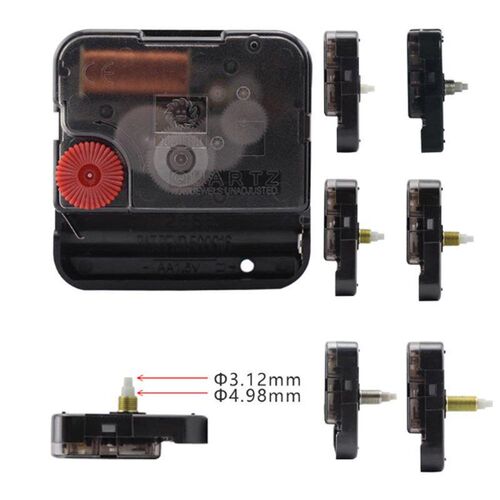 Sweep Type Silent Clock Movement 12888 Replacement Wall Quar