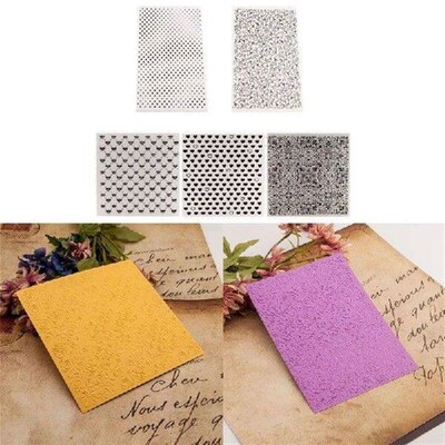 Heart Embossing Folder Embossing Stencils Plastic Embossing