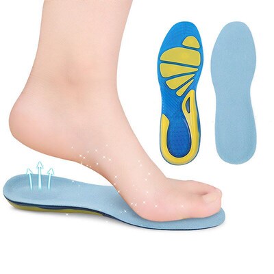 SEBS Thickening AntiSlip Soft Insoles Shock Absorption Press