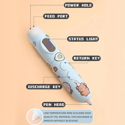 Professional Educational Toy Printing 3D Pen Printing Pen 3D
