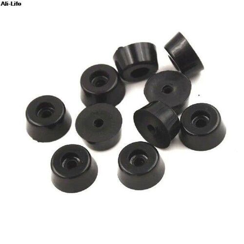 10pcs Anti Slip Furniture Legs Feet Black Speaker Cabinet