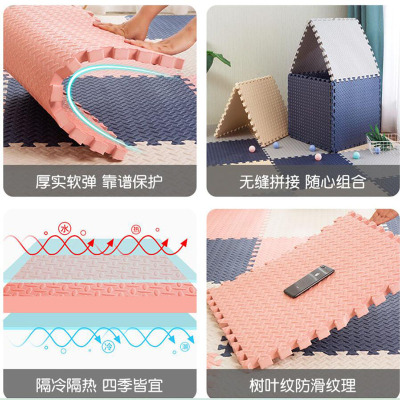 Baby Puzzle Mat Play Mat Kids Interlocking Exercise Tiles Ru
