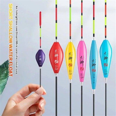 6PCS Superfine Fishing Floats Workmanship Rock Fishing