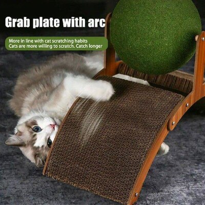 Joyful Cat Playtime Accessory Cat Scratching Ball Toy