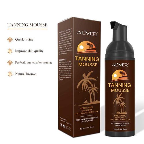 Natural Self Tanning Spray Long Lasting Instant Tan Mousse B