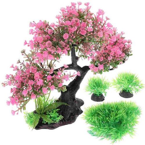 Fish Tank Greenery Decor Aquarium Decoration Artificial
