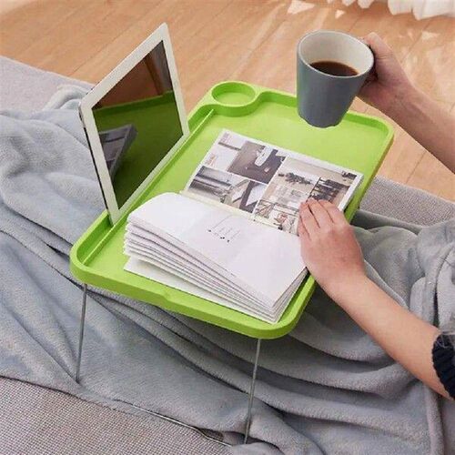 Laptop Bed Table Portable Folding Laptop Table with Cup