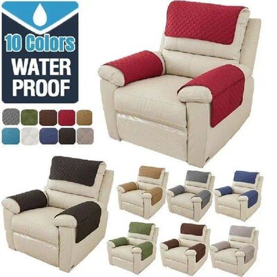 3PCS Waterproof Sofa Arm Rest Cover Chair Couch Bag