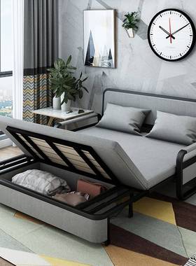 沙倍尔沙发沙发折叠床小户型发床两用床沙发69052多功能沙德发床