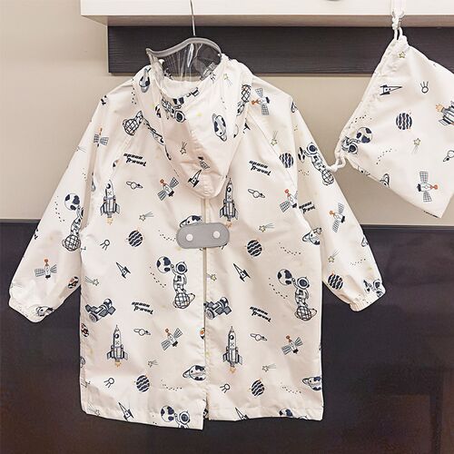 儿童雨衣男童女童小学生2024新款小孩宝宝幼儿园上学带书包位雨披