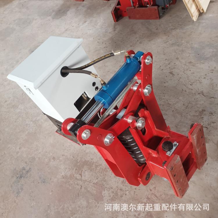 工厂 行吊弹簧液压夹轨器 轨道行车夹轨器 自动锁轨器