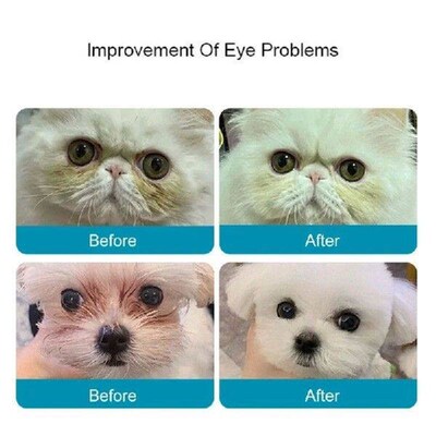 Pet Eye/Ear Finger Wipes Cleans and Deodorizes Pet Ear