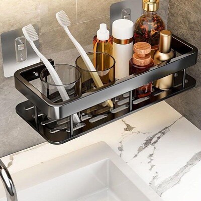 Bathroom rack aluminum alloy Shower caddy shelf Storage rack