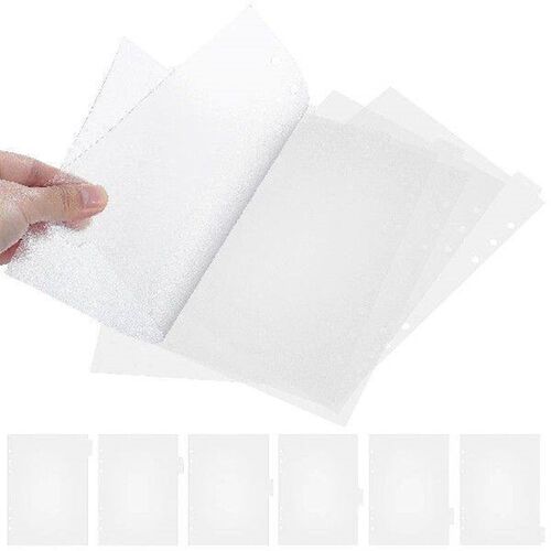 11 Pcs Transparent Separator Page Binder Divider Dividers