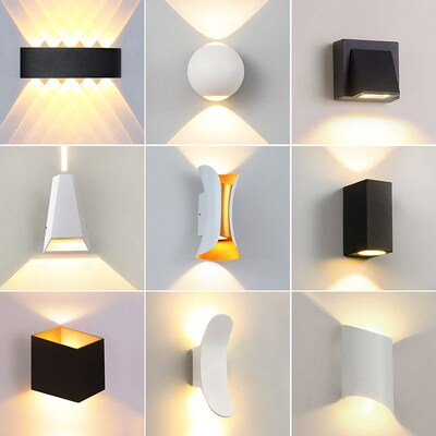 Modern And Simple Nordic Led Outdoor Wall Lights Outdoor Sta