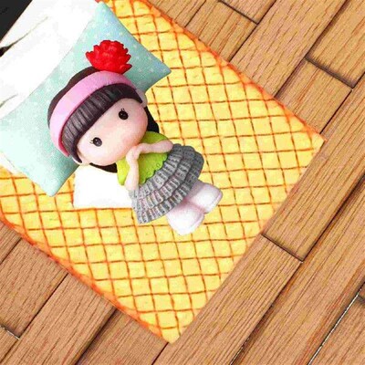 40 Pcs White Color Tiny House Floor Tiles Miniature