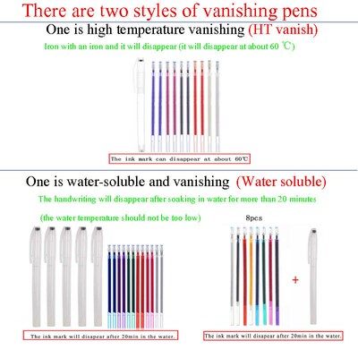 1Set Fabric Markers Pencil Fade Out for Drawing Lines Disapp