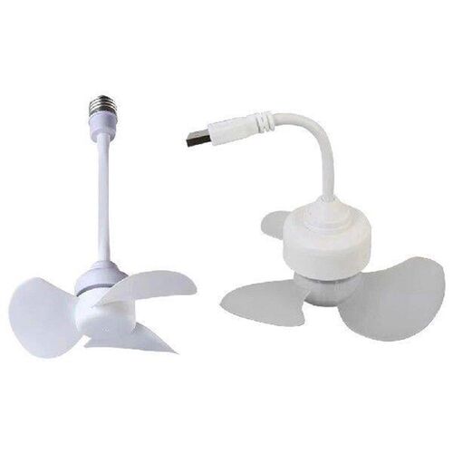 Modern LED Ceiling Fan E27 Base/USB Indoor Ceiling Fan