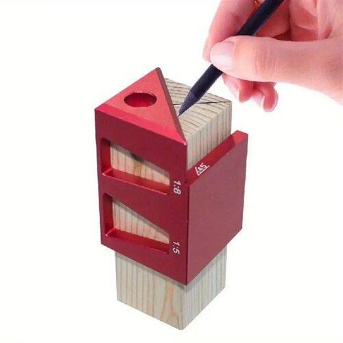 45/90 Degree Center Finder Marking Gauge Multifunctional
