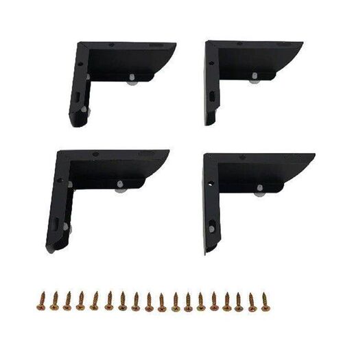 4PCS L-shaped 2-In-1 Furniture Leg Bedside Table Support