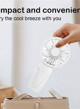 Portable Handheld Fan USB Rechargeable Personal Fan Compact