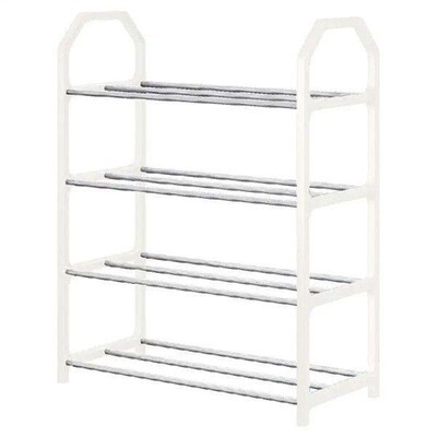 4 Tiers Shoe Rack Practical Shoe Cabinet For Home Dorm Room