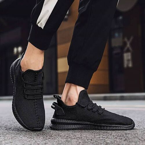 Breathable Mesh Men Shoes rendy Lightweight Walking Flats Pl