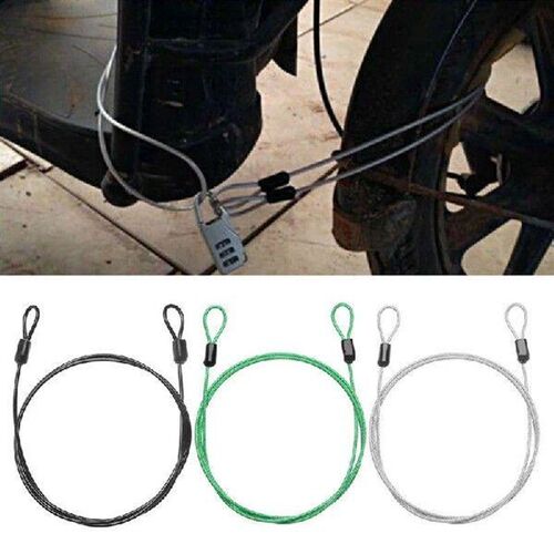 1/3/5PCS 1.5/2/3/4/5/6mm Stainless Steel Wire Rope Sling