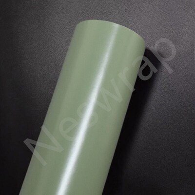 Premium satin Khaki green vinyl wrap satin Khaki green Wrap