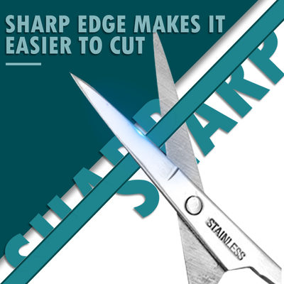 1Pcs Chameleon Pointed Eyebrow Scissor Makeup Eyelash Trimme